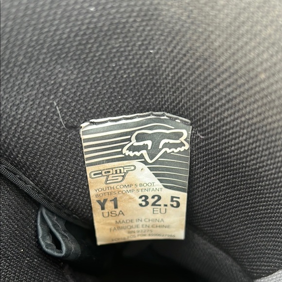 Fox Comp 5 Riding Boots - Picture 7 of 9